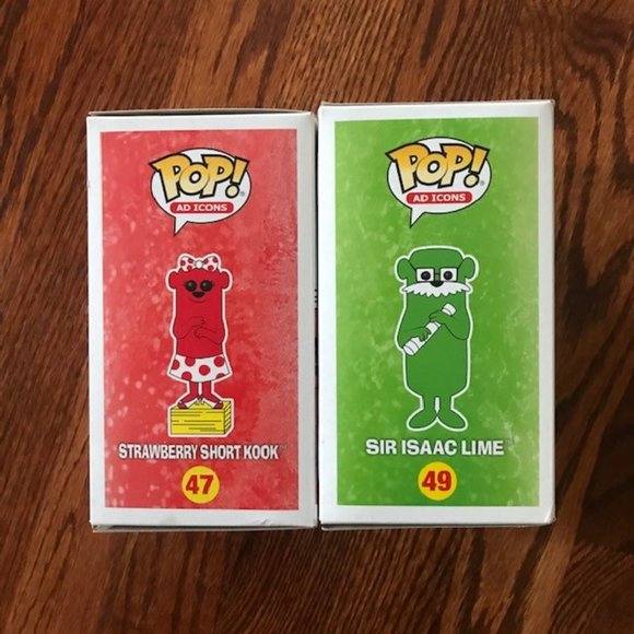 Funko Pop! Ad Icons Otter Pops #49 & 47 Set of 2 - Picture 7 of 8